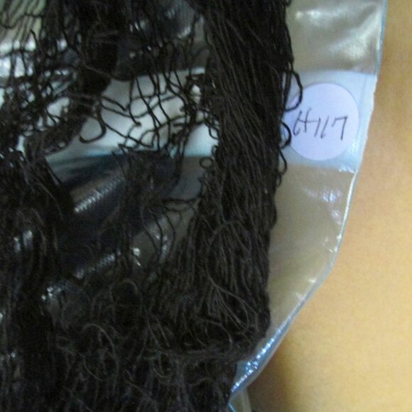 H117-(2) 2'x12' Black Creepy Netting (you get two) - Picture 1 of 2